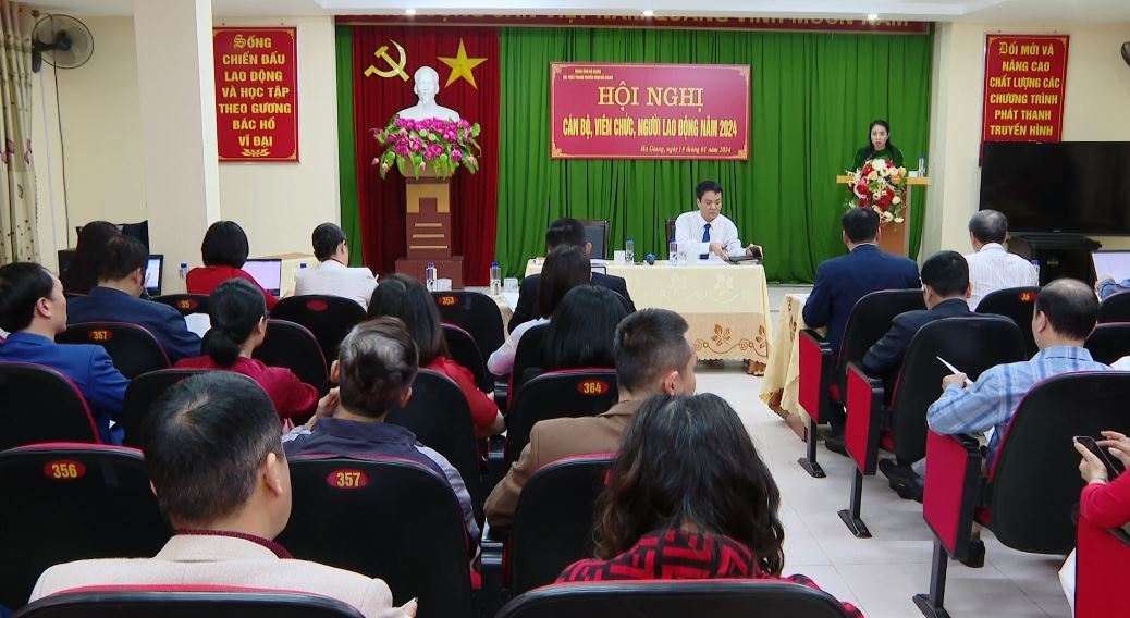 Hội nghị cán bộ, viên chức, người lao động Đài PT-TH Hà Giang