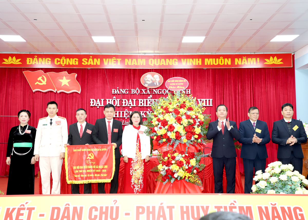 Vị Xuyên: Đảng bộ xã Ngọc Linh Đại hội điểm cấp cơ sở, nhiệm kỳ 2025 -2030