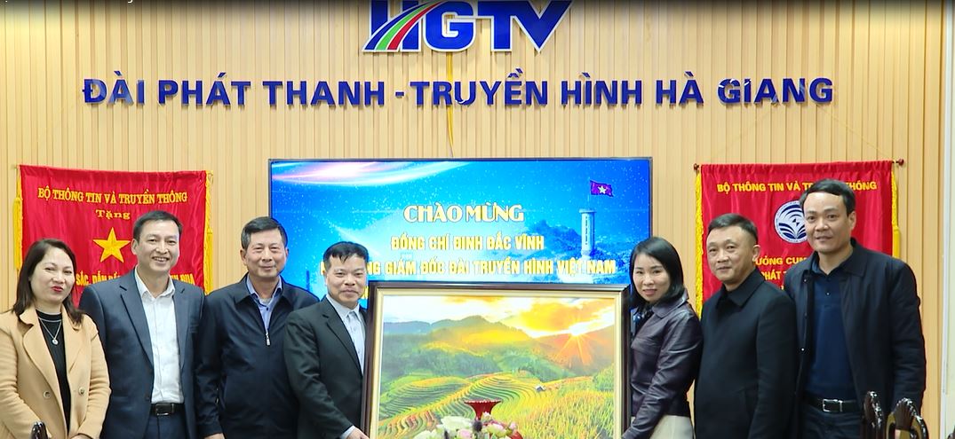 Đài Truyền hình Việt Nam làm việc với Đài PT – TH Hà Giang