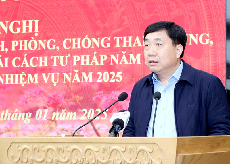 Tỉnh ủy tổng kết công tác nội chính, cải cách tư pháp