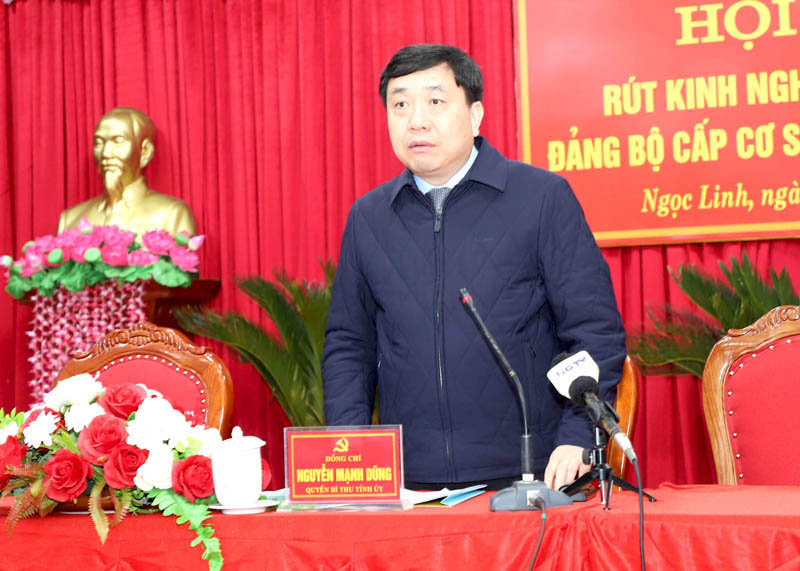Hội nghị rút kinh nghiệm tổ chức Đại hội điểm cấp cơ sở nhiệm kỳ 2025 - 2030