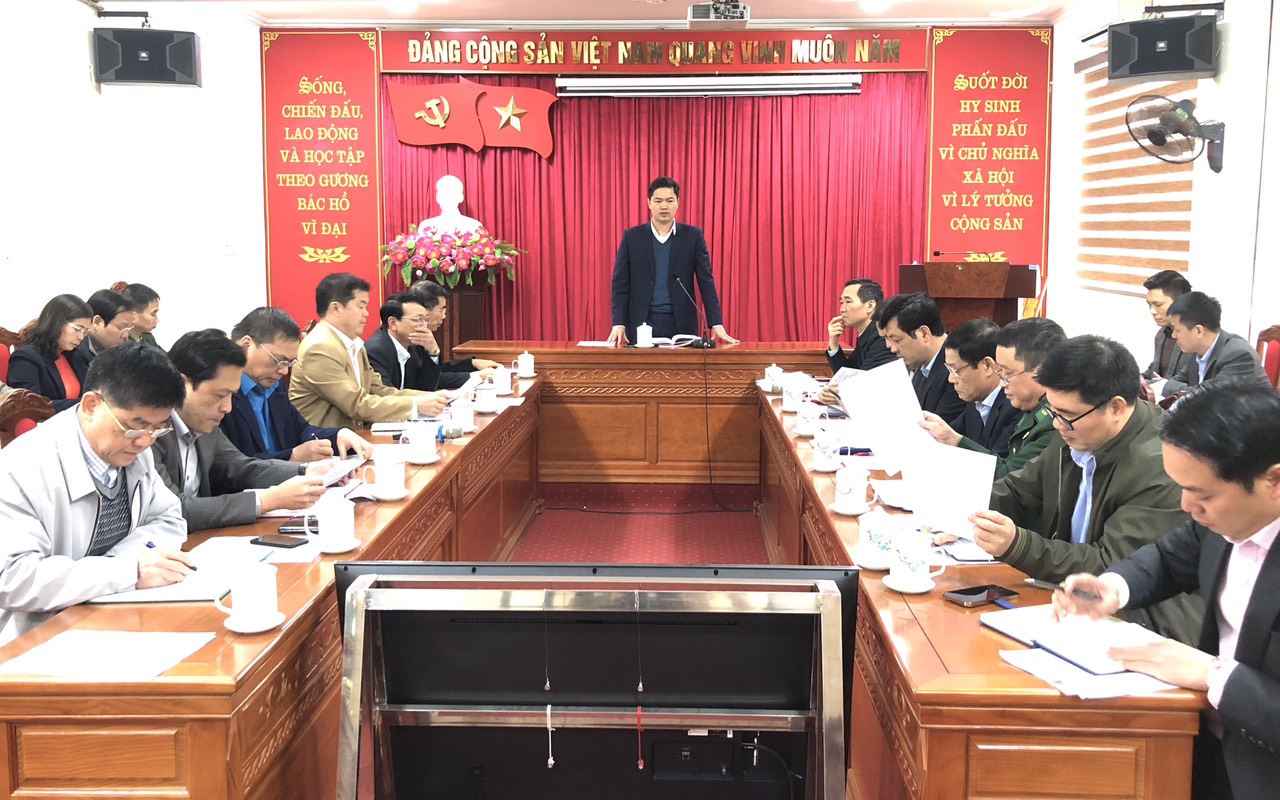 Đoàn Công tác 575 phụ trách huyện Yên Minh triển khai nhiệm vụ