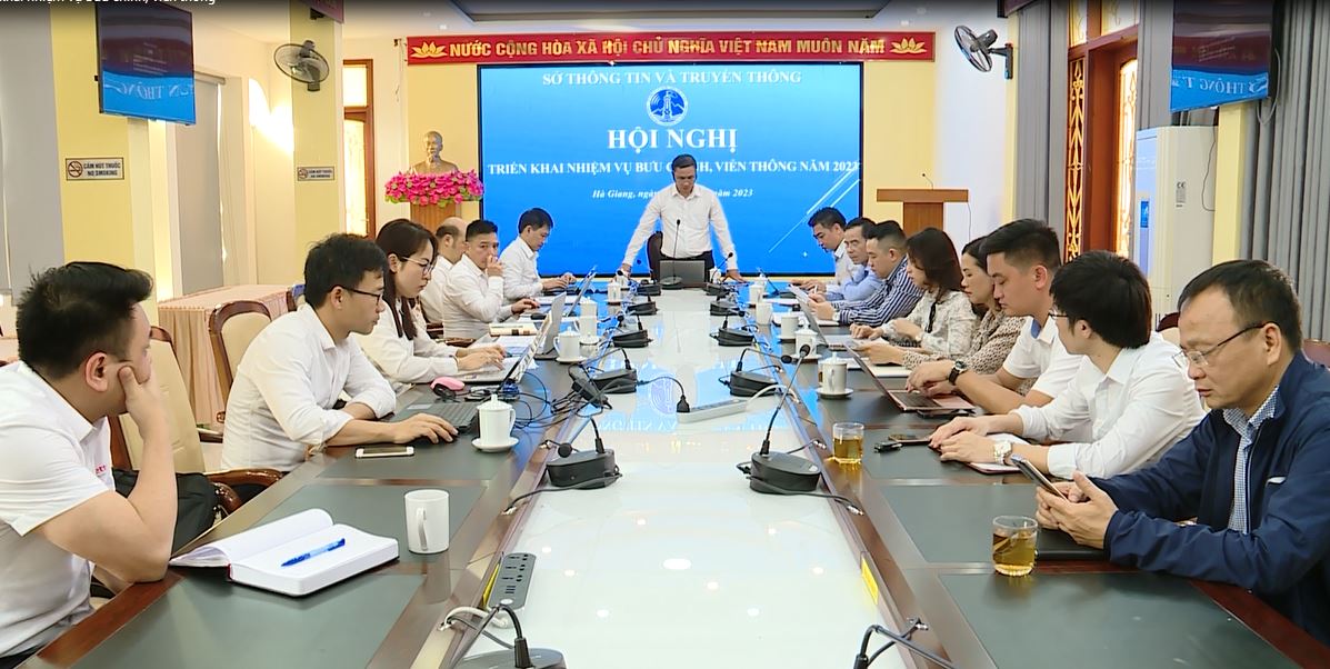Hội nghị triển khai nhiệm vụ Bưu chính, viễn thông năm 2023