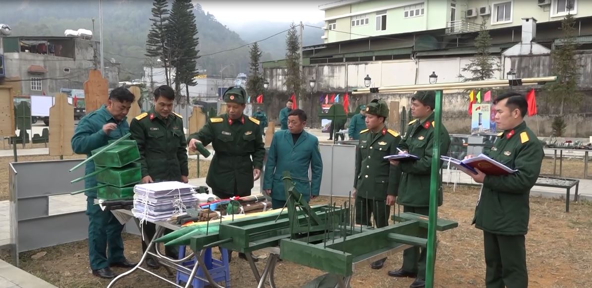 Ban Chỉ huy Quân sự huyện Đồng Văn tổ chức hội thi công tác chuẩn bị huấn luyện năm 2025