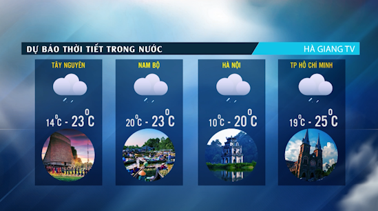 Dự báo thời tiết - Ngày 6/02/2025