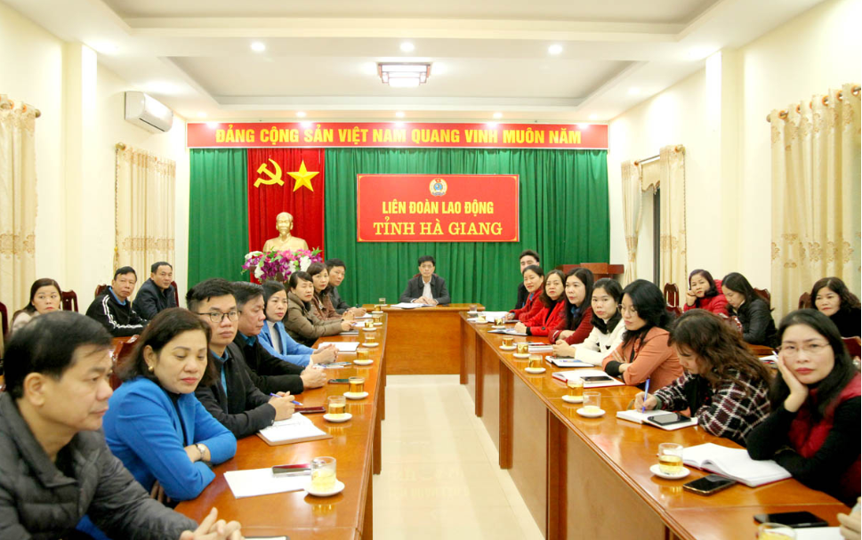 Hội nghị quán triệt, triển khai Luật Công đoàn 2024 và Luật BHXH 2024