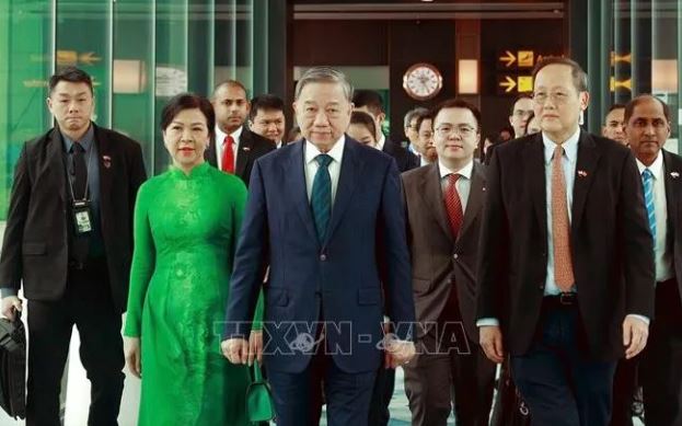 Tổng Bí thư Tô Lâm và Phu nhân kết thúc tốt đẹp chuyến thăm chính thức Cộng hòa Singapore