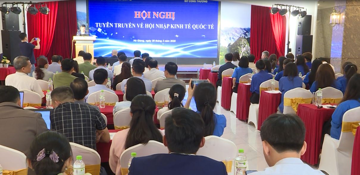 Hội nghị tuyên truyền về hội nhập kinh tế quốc tế