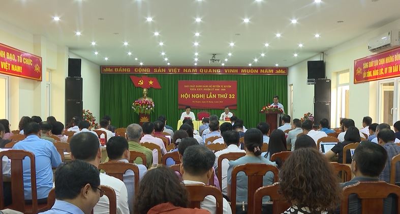 Hội nghị Ban chấp hành Đảng bộ huyện Vị Xuyên lần thứ 32