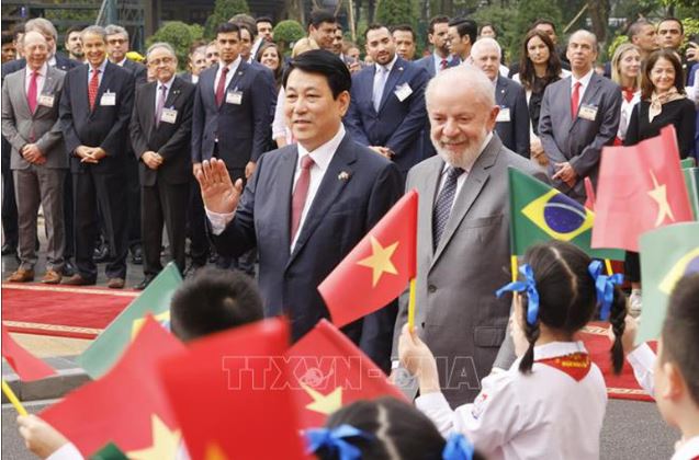 Tổng thống Brazil Luiz Inácio Lula da Silva kết thúc tốt đẹp chuyến thăm cấp Nhà nước đến Việt Nam