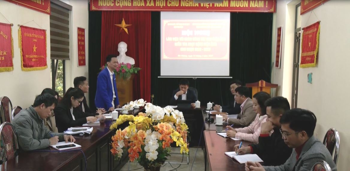 Cục Điện ảnh làm việc với Trung tâm Văn hoá – Điện ảnh tỉnh