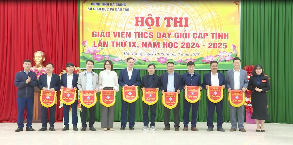 Hội thi giáo viên THCS dạy giỏi cấp tỉnh lần thứ IX