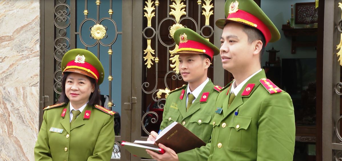 Công an xã hoạt động ổn định, không gián đoạn sau tinh gọn