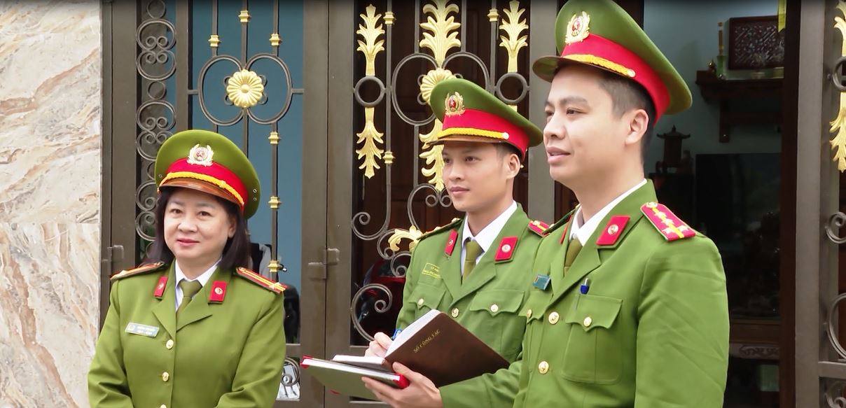 Công an xã nhanh chóng đáp ứng yêu cầu nhiệm vụ mới