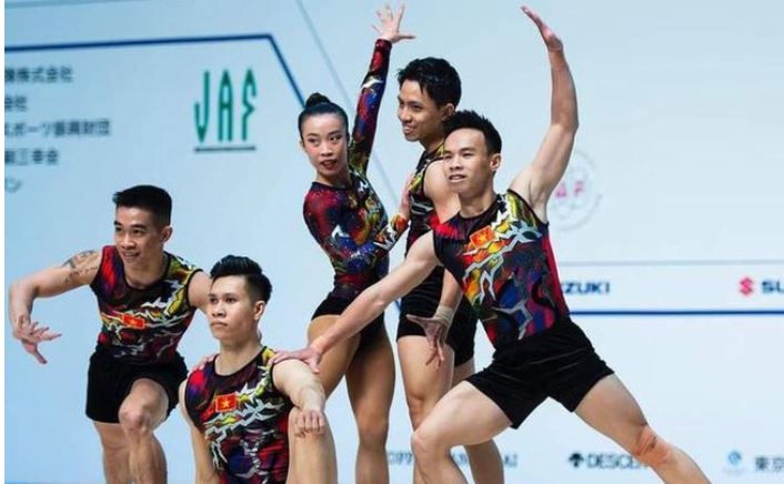 Aerobic Việt Nam giành HCV World Cup 2023