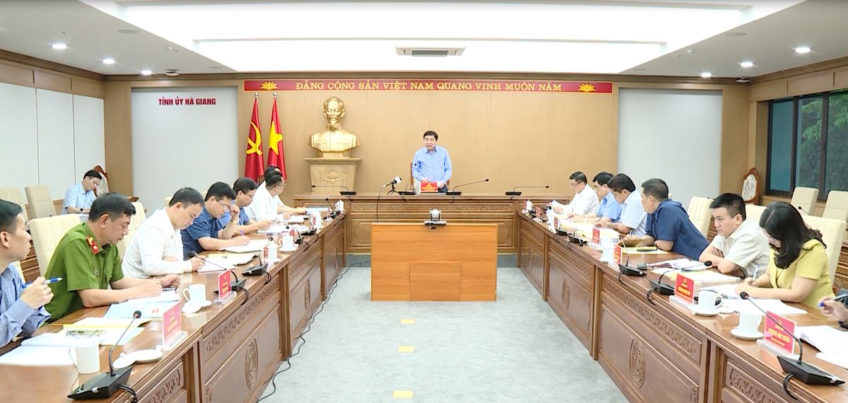 Ban Chỉ đạo Tỉnh ủy về phòng chống tham nhung, tiêu cực triển khai nhiệm vụ quý II