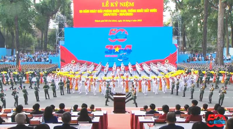 Lễ kỷ niệm, diễu binh, diễu hành 50 năm Ngày Giải phóng miền Nam
