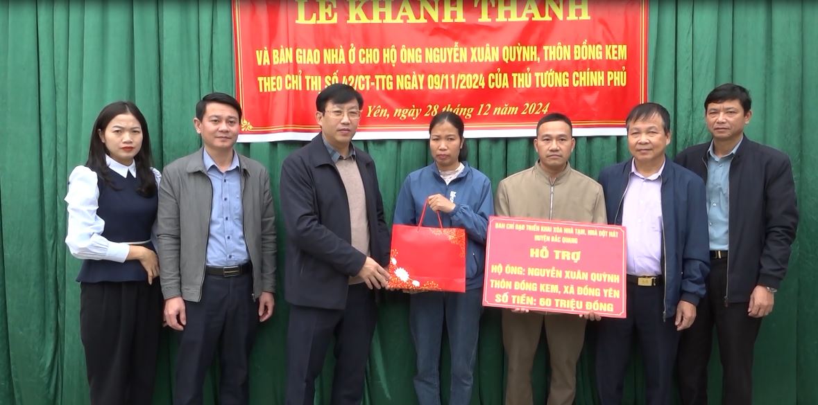 Bắc Quang quyết tâm hoàn thành xóa nhà tạm trong tháng 4
