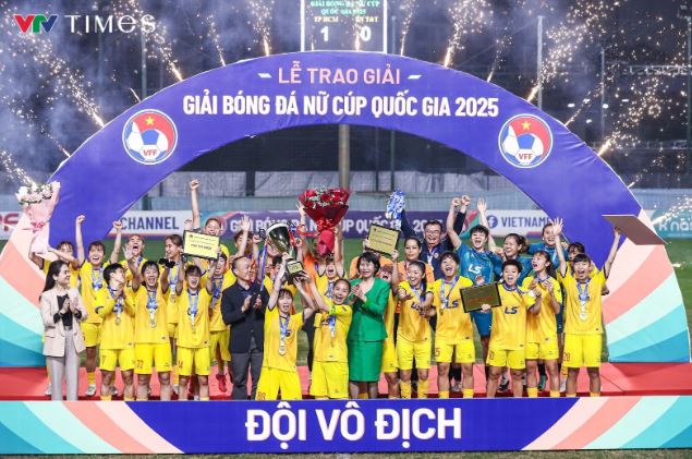 Huỳnh Như ghi bàn, tuyển nữ TP Hồ Chí Minh đăng quang tại Cúp Quốc gia 2025