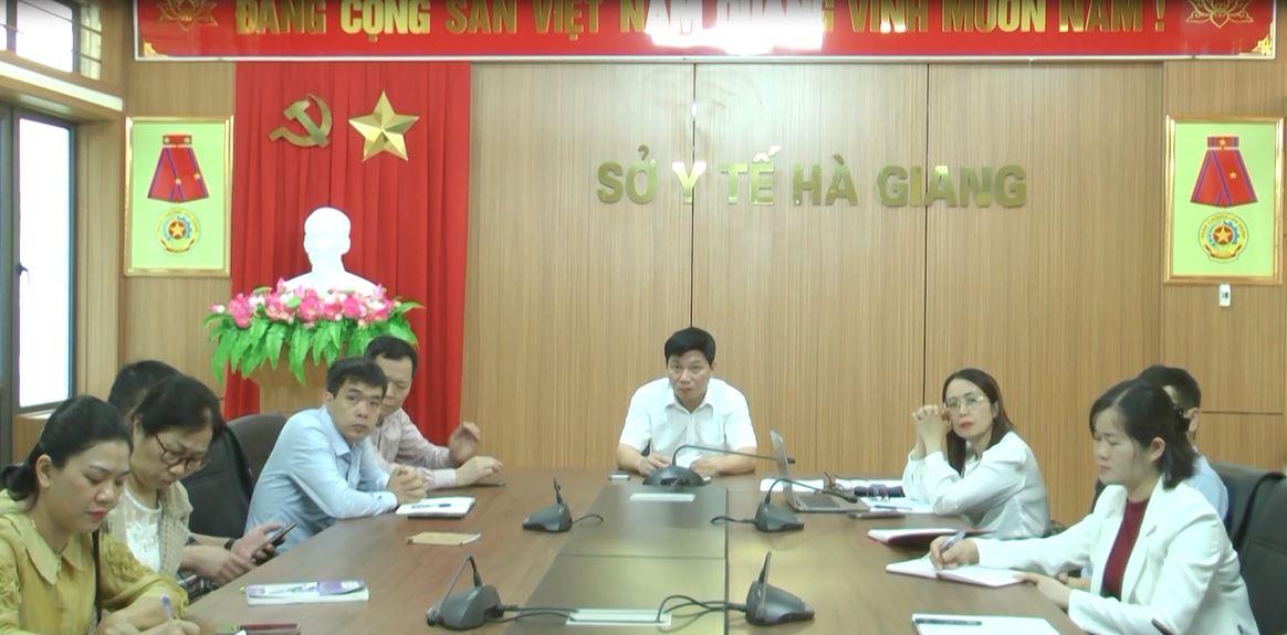 Hội nghị trực tuyến triển khai Kế hoạch hành động quốc gia về kiểm soát nhiễm khuẩn