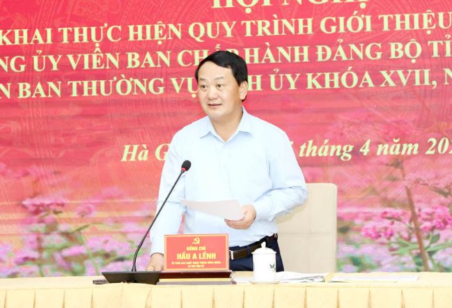 Hội nghị triển khai thực hiện quy trình giới thiệu nhân sự