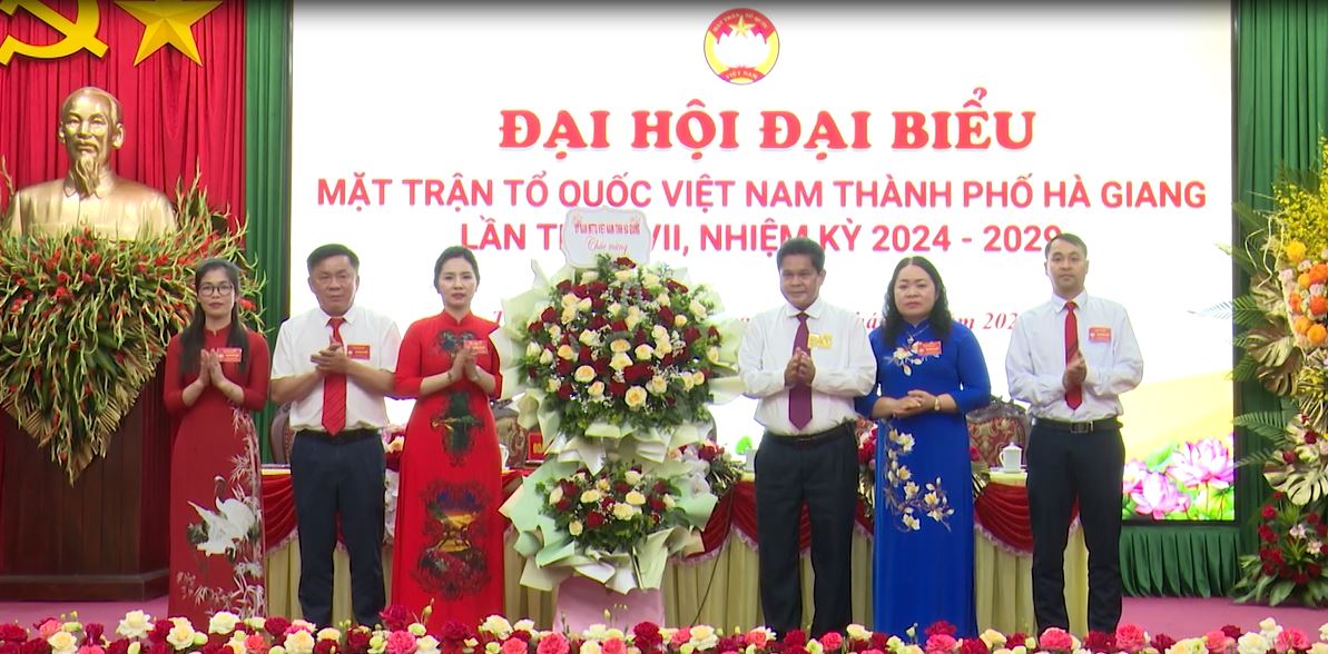 Đại hội Đại biểu MTTQ thành phố Hà Giang khóa XVII, nhiệm kỳ 2024-2029