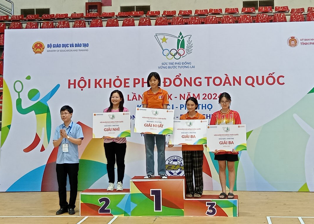 Đoàn Hà Giang đạt 2 huy chương vàng tại hội khỏe Phù Đổng khu vực I