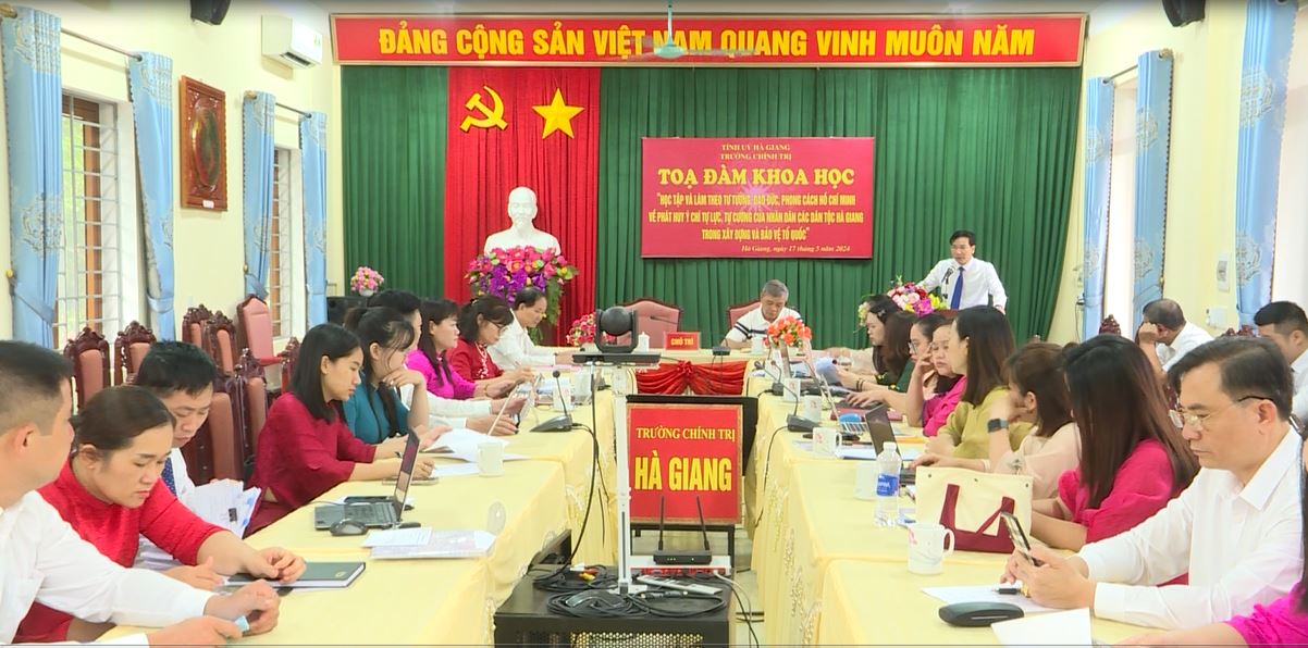 Tọa đàm khoa học học tập và làm theo Bác