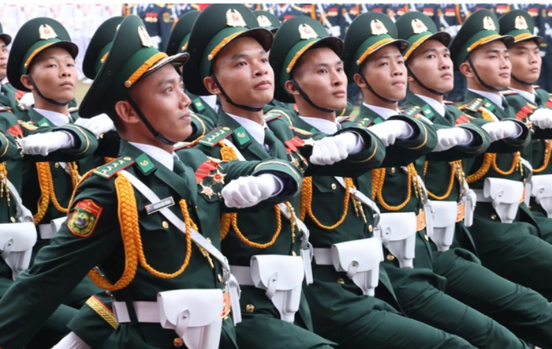 Những hình ảnh hào hùng của Lễ diễu binh, diễu hành kỷ niệm 70 năm Chiến thắng Điện Biên Phủ