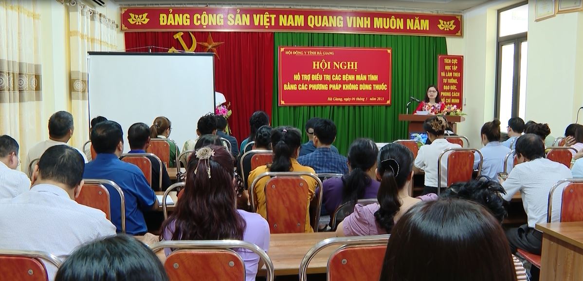 Hội nghị hỗ trợ điều trị các bệnh mãn tính không dùng thuốc