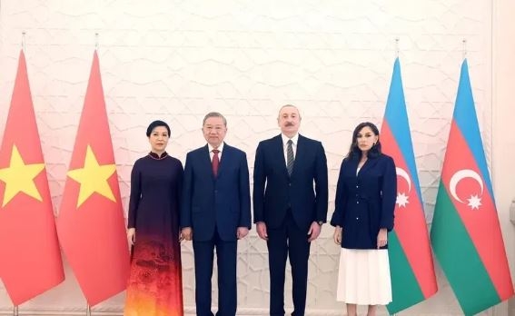Lễ đón Tổng Bí thư Tô Lâm và Phu nhân thăm cấp Nhà nước Azerbaijan