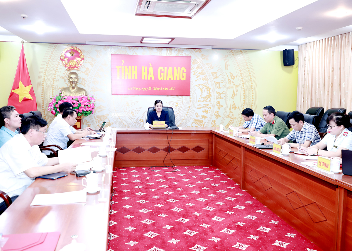 Hội nghị trực tuyến về dự thảo Nghị định quy định chi tiết một số Điều và biện pháp thi hành Luật Đấu thầu
