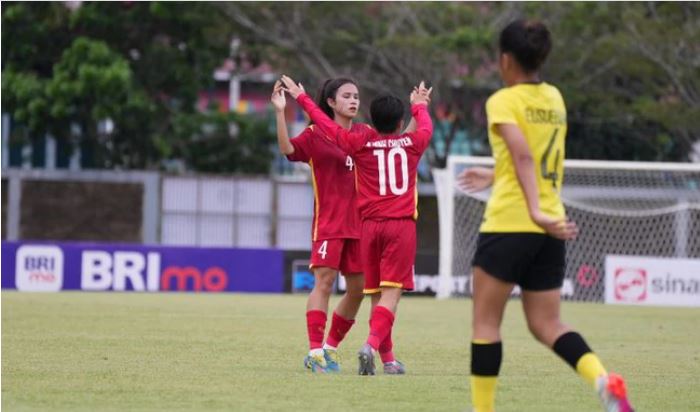 U19 Việt Nam giành vé vào bán kết giải U19 nữ Đông Nam Á 2023