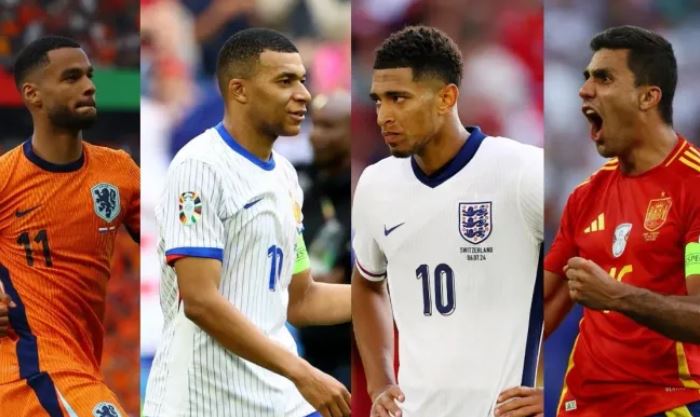 Lịch thi đấu và trực tiếp bán kết EURO 2024 trên VTV: Tây Ban Nha vs Pháp, Anh vs Hà Lan