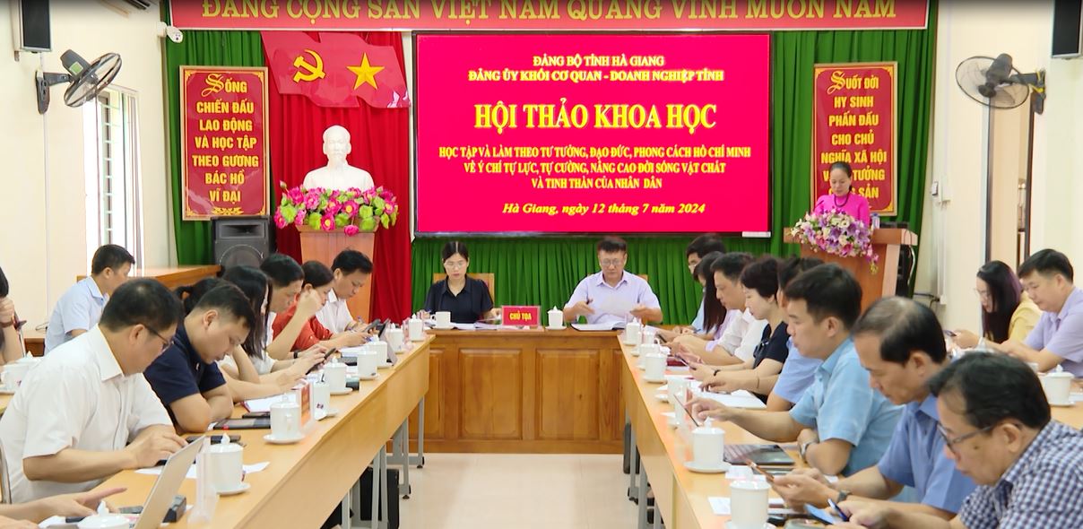 Hội thảo khoa học Học tập và làm theo tư tưởng, đạo đức, phong cách Hồ Chí Minh