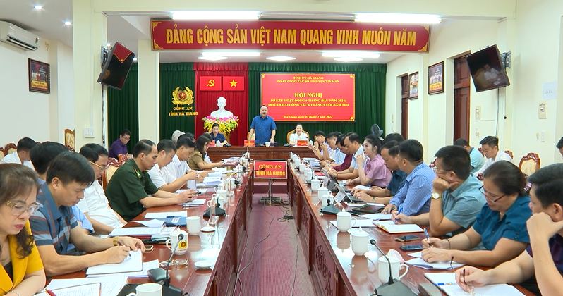 Đoàn công tác số 11 triển khai nhiệm vụ 6 tháng cuối năm 2024