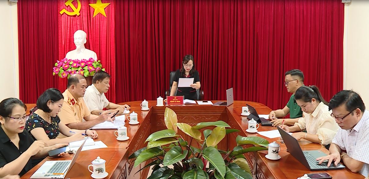 Ban Tuyên giáo Tỉnh ủy Hà Giang Gặp mặt cung cấp thông tin về vụ sạt lở tại huyện Bắc Mê