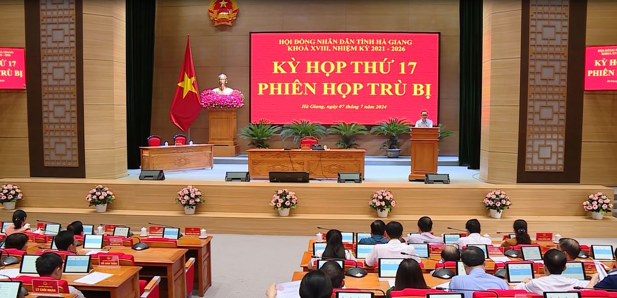 Phiên trù bị Kỳ họp thứ 17, HĐND tỉnh khóa XVIII