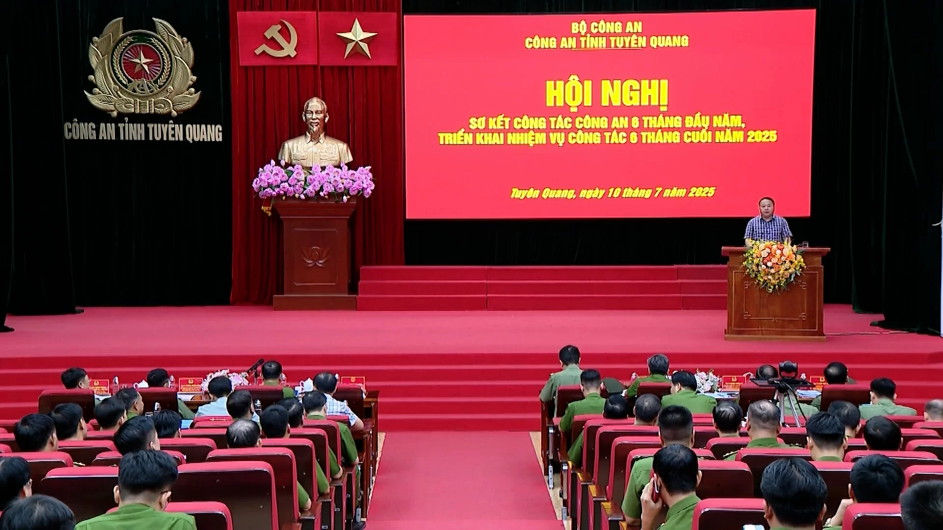 (TTV) Công an tỉnh Tuyên Quang sơ kết công tác 6 tháng đầu năm 2025