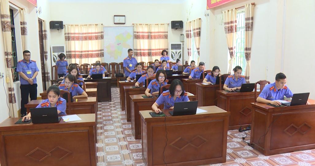 Viện Kiểm sát tỉnh: Cuộc thi trắc nghiệm đánh giá kỹ năng nghiệp vụ kiểm sát trên nền tảng số