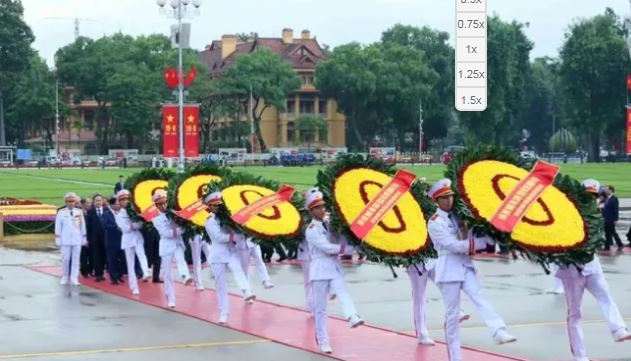 Lãnh đạo Đảng, Nhà nước vào Lăng viếng Chủ tịch Hồ Chí Minh nhân dịp Quốc khánh