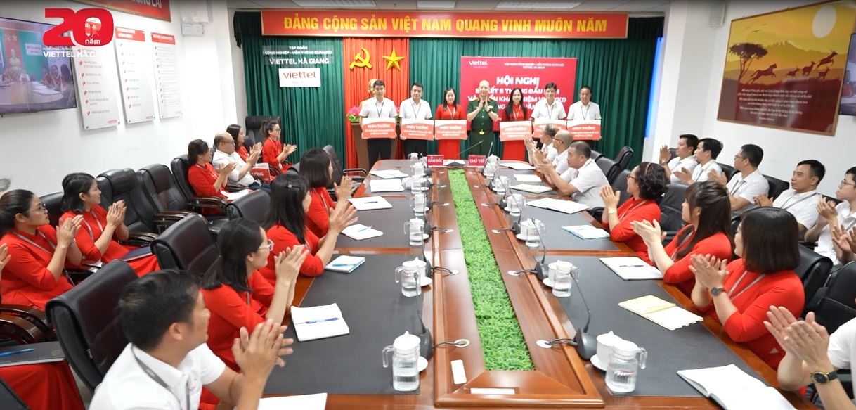 Viettel chi nhánh Hà Giang – 20 năm xây dựng và phát triển