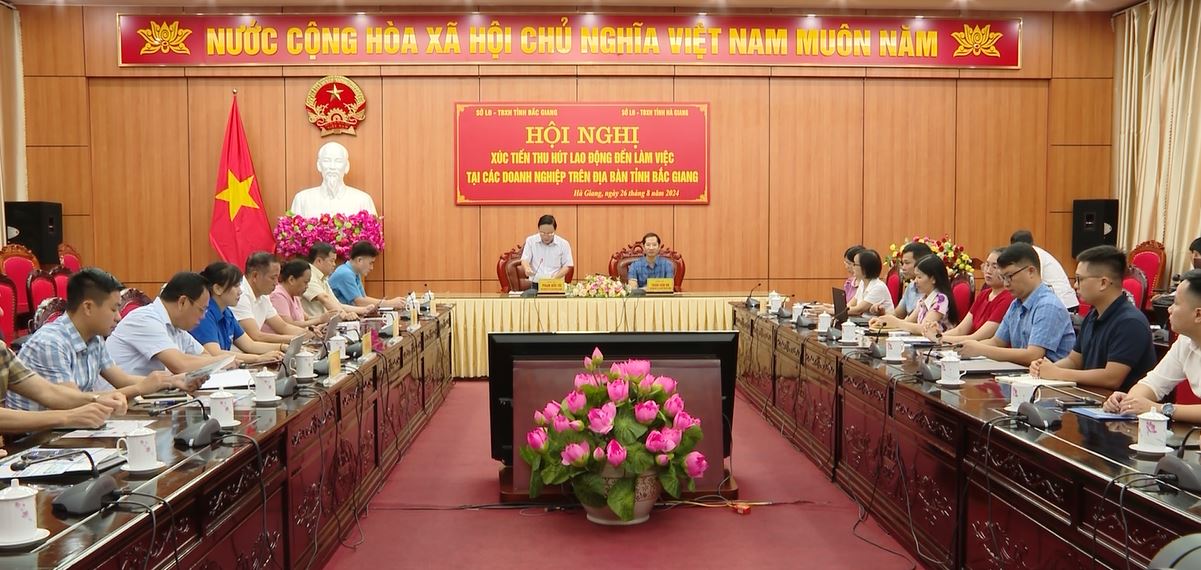 Hội nghị xúc tiến thu hút lao động đi làm việc tại tỉnh Bắc Giang