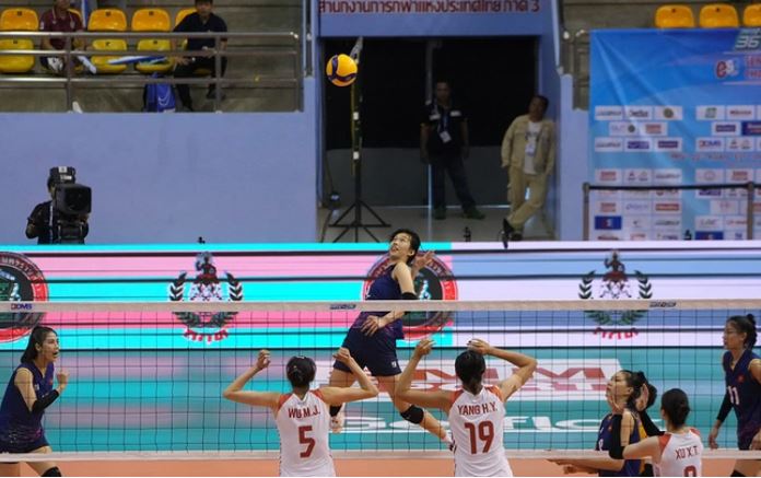 ĐT bóng chuyền nữ Việt Nam không thể tạo nên bất ngờ trước Trung Quốc