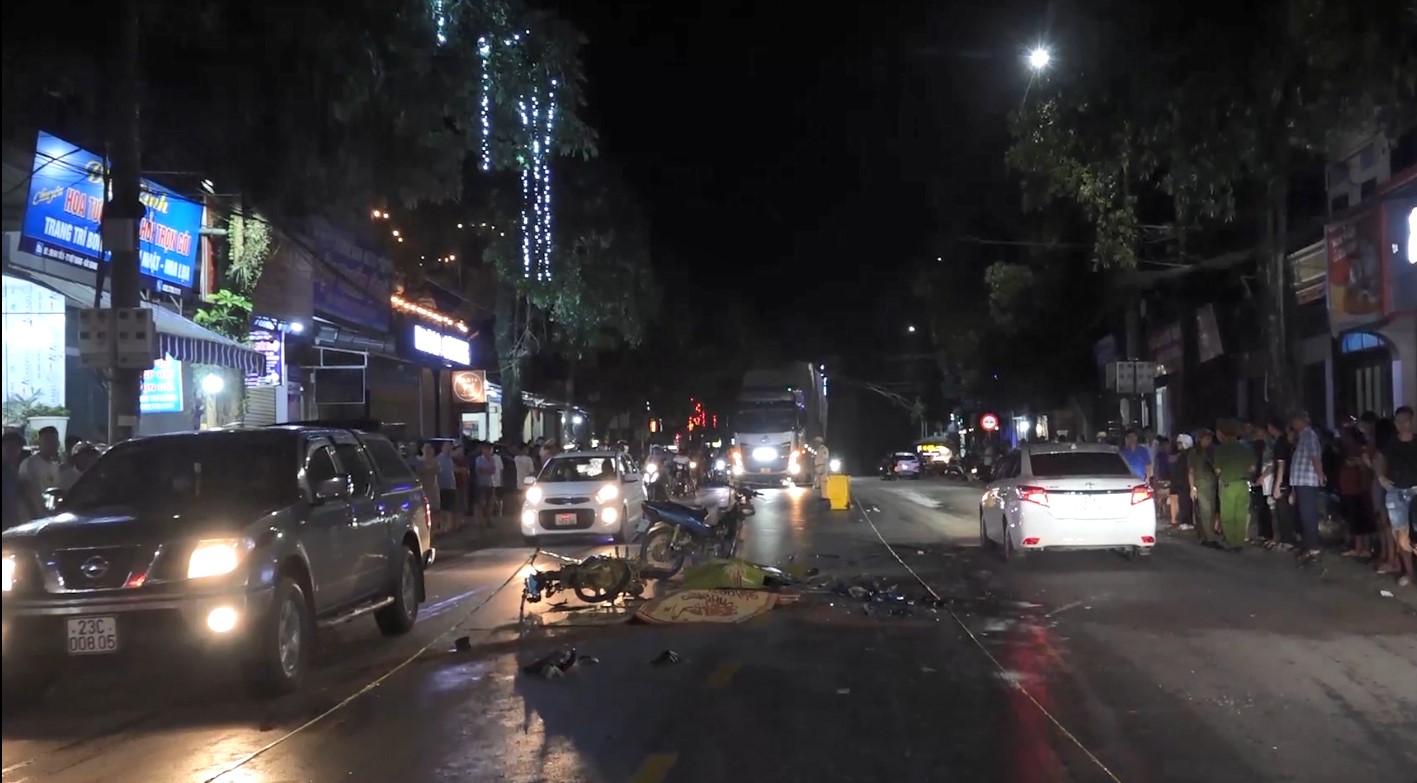 Tai nạn giao thông nghiêm trọng tại huyện Bắc Quang