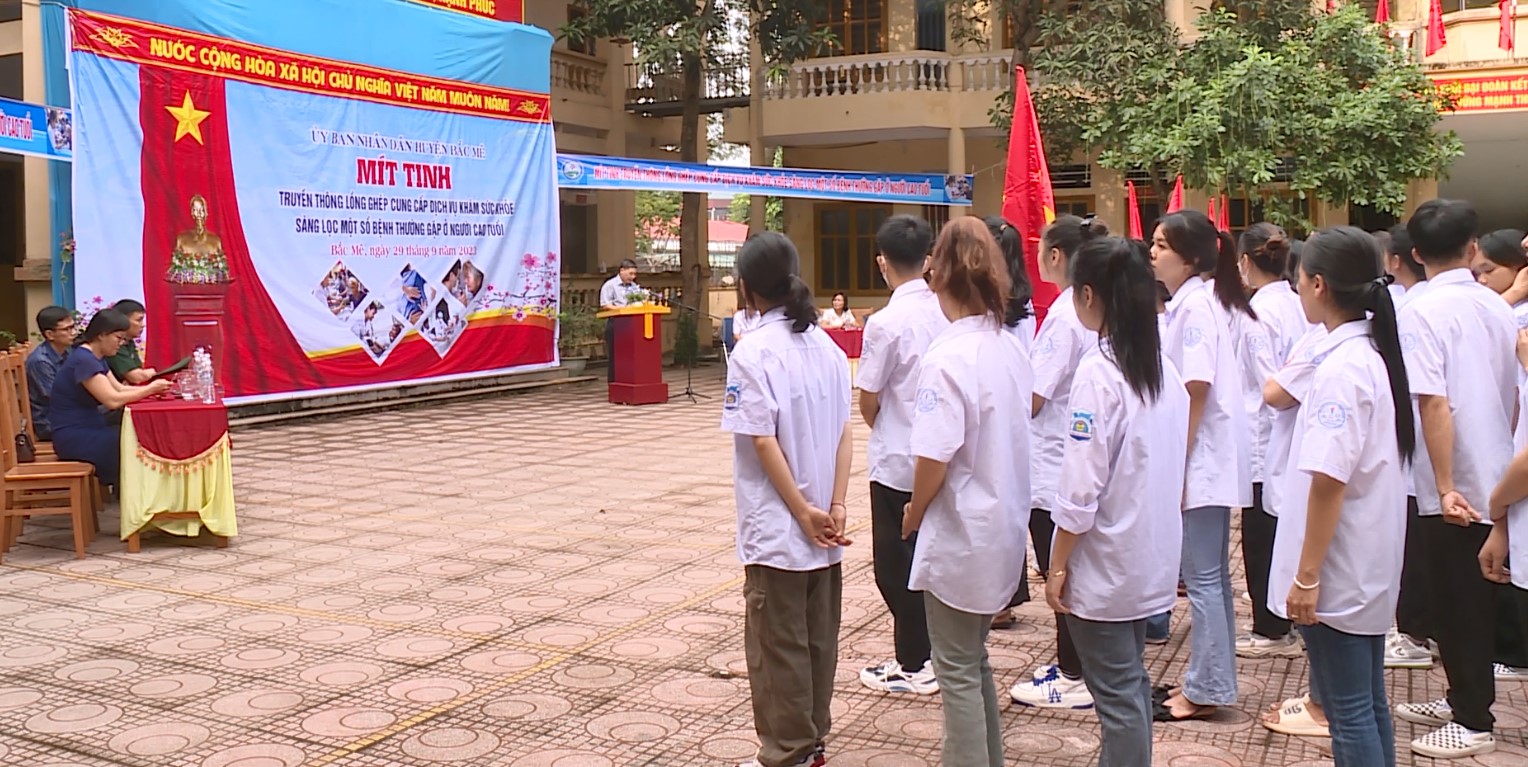 Hà Giang: Thực hiện công tác chăm sóc sức khỏe người cao tuổi