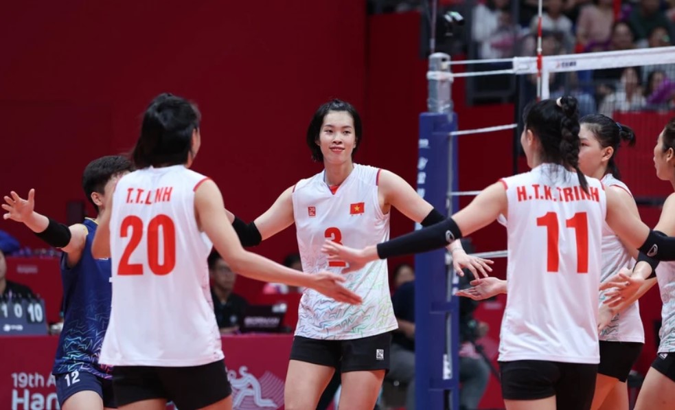 Bóng chuyền nữ Việt Nam đối đầu Nhật Bản tại bán kết ASIAD 19