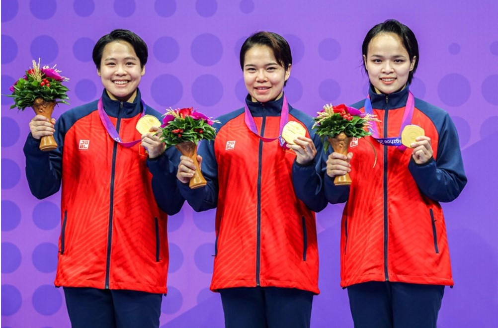 Karate giành Huy chương Vàng thứ 3 cho Việt Nam tại ASIAD 19