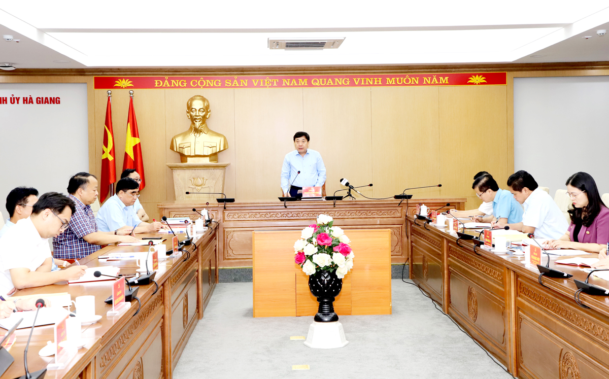 Ban Chỉ đạo Tỉnh ủy về phòng, chống tham nhũng, tiêu cực triển khai nhiệm vụ công tác 3 tháng cuối năm 2024
