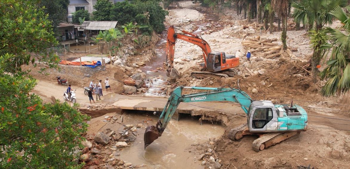 Bắc Quang: Ổn định đời sống, chỗ ở cho người dân sau thiên tai